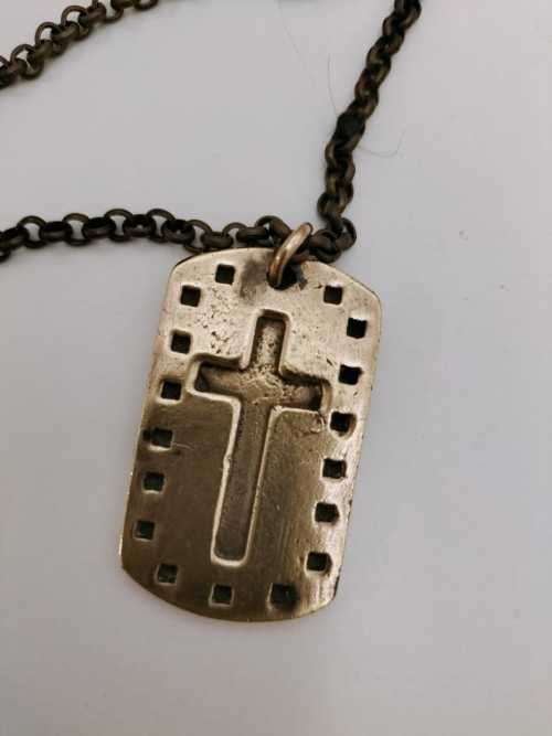 Stunning Brass Chain and Pendant