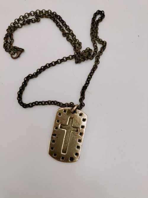 Stunning Brass Chain and Pendant