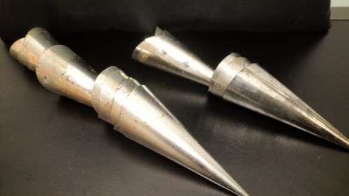 Set of 23 Cream Horns Mould Tins