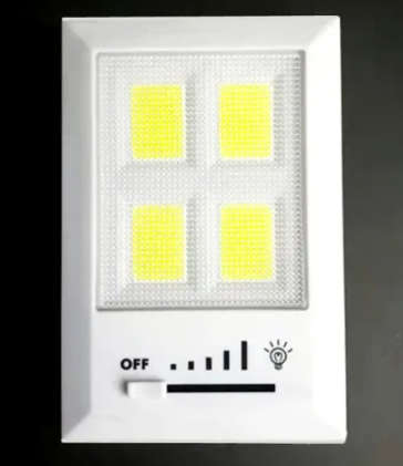Portable COB LED Wall Light Switch Dimming Battery Lamp (Type 1 of 4)