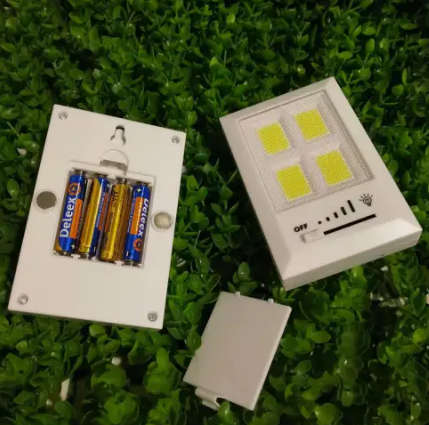Portable COB LED Wall Light Switch Dimming Battery Lamp (Type 1 of 4)