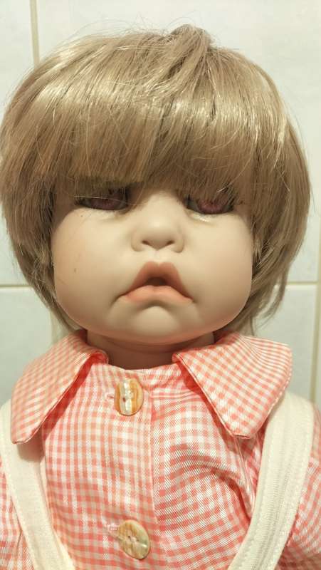 Absolutely Magnificent Massive Jon Jon Cindy Rolfe Reproduction Bisque Doll - 60cm