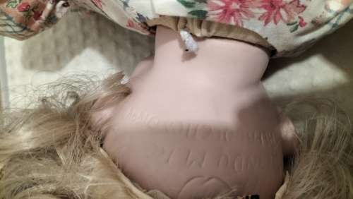 Absolutely Magnificent Massive Cindy Rolfe Reproduction Bisque Doll - 60cm