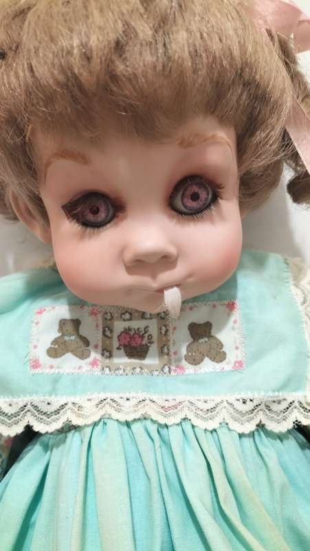 Absolutely Magnificent Massive Cindy Rolfe Reproduction Bisque Doll - 60cm