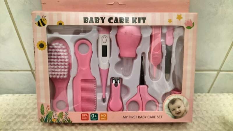 My First Baby Care Set - 10 Piece Baby Care Set