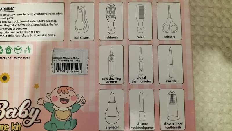 My First Baby Care Set - 10 Piece Baby Care Set
