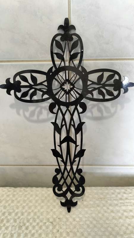 Beautiful Cross Wall Hanging 35cm x 24cm (6 Of 12)