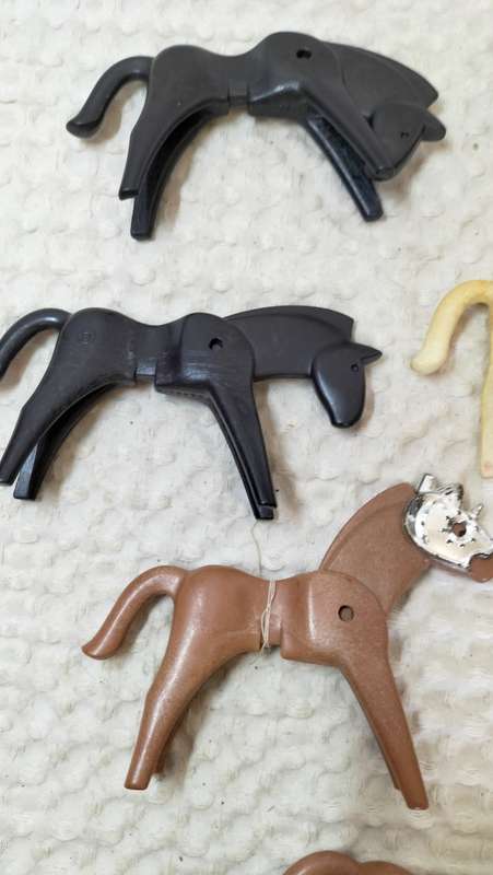 Set of 11 Extremely Rare 1974 to 1979 Geobra Playmobil Animals