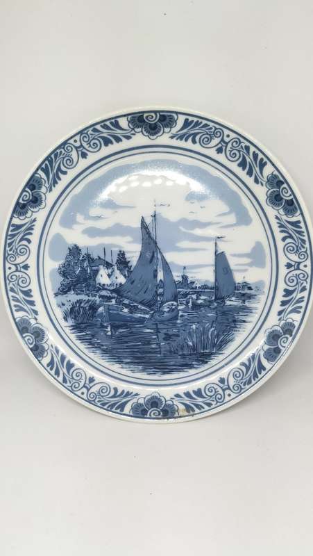 Oude Molen Delfts Blaauw Plate - 14.5cm Nr 1