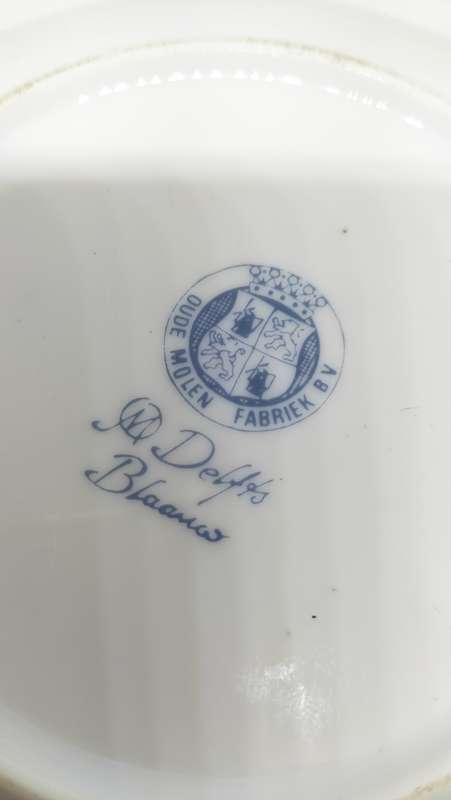 Oude Molen Delfts Blaauw Plate - 14.5cm Nr 1