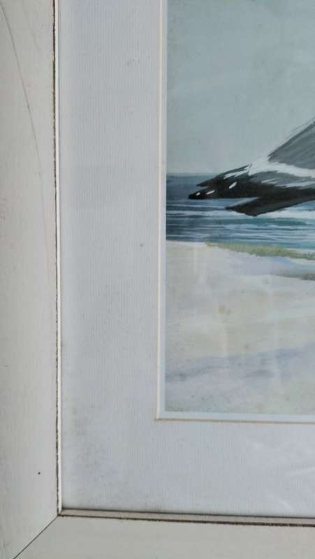 Stunningly Beautiful Framed Original Jacqueline Penney Watercolour Print On Board