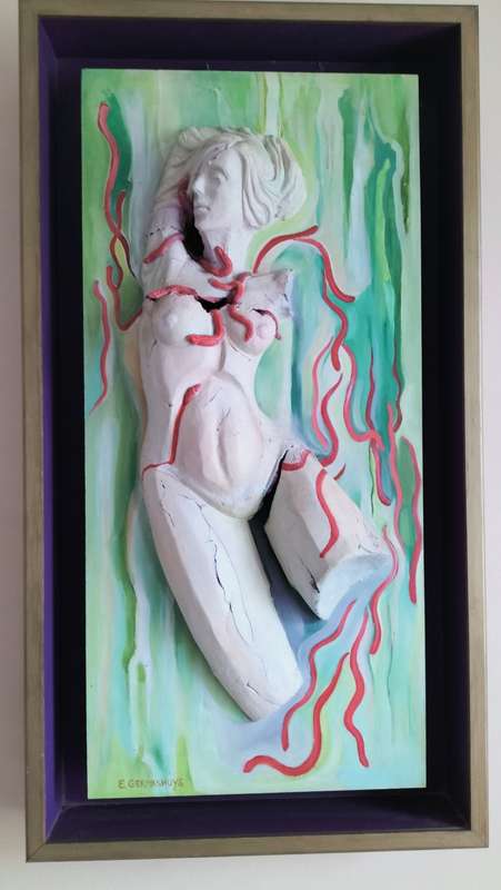 Artwork By Renowned Eben Germishuys (Sculptor Of Rugby Player Statue At Loftus) Read Description