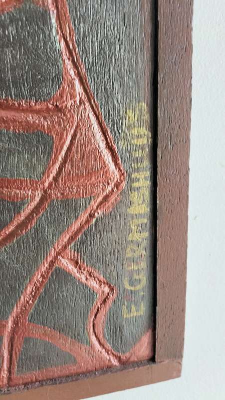 Artwork By Renowned Eben Germishuys (Sculptor Of Rugby Player Statue At Loftus) Read Description