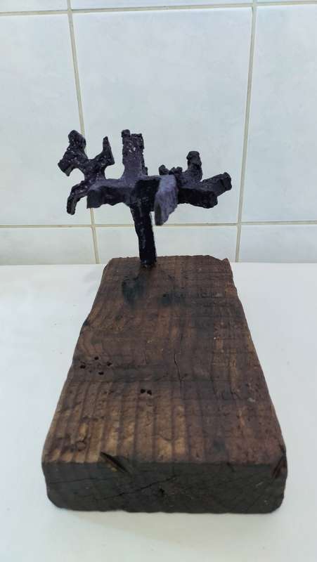 Sculpture By Renowned Eben Germishuys (Sculptor Of Rugby Player Statue At Loftus) Read Description