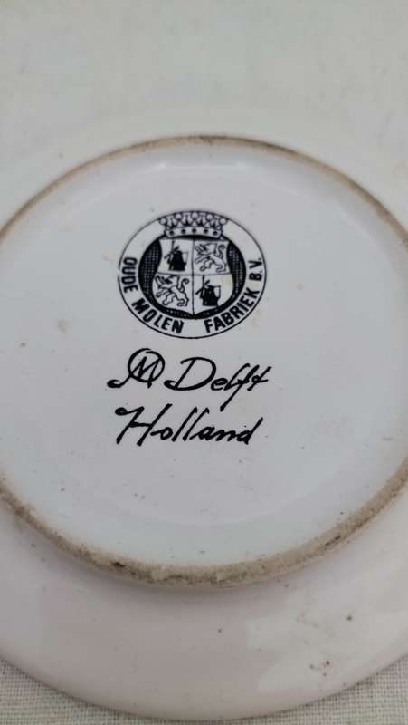 Beautiful Oude Molen Delft Mini Wall Plate