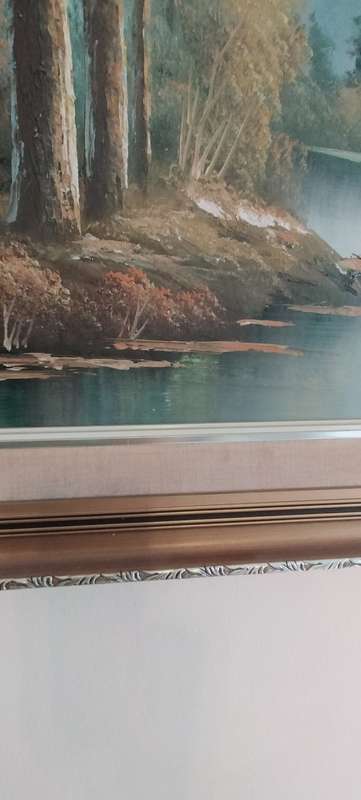 Magnificent Oil on Canvas by Italian Artist Antonio Tano