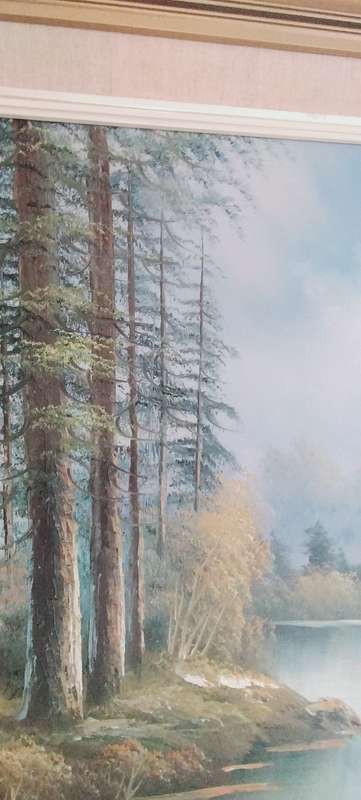 Magnificent Oil on Canvas by Italian Artist Antonio Tano