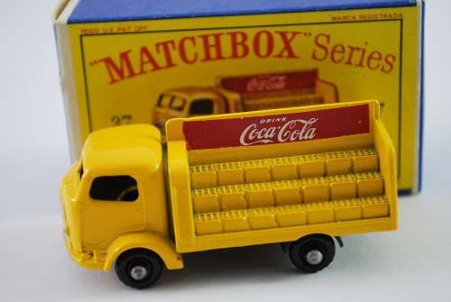 Matchbox Lesney 37B, Batam coke truck,Original Box