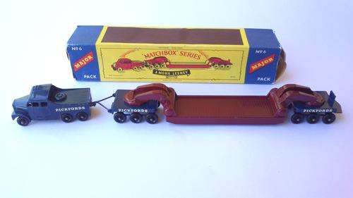 Matchbox Major Pack #6  Pickfords 200 Ton Transporter Pack #6 ,Excellent,RARE