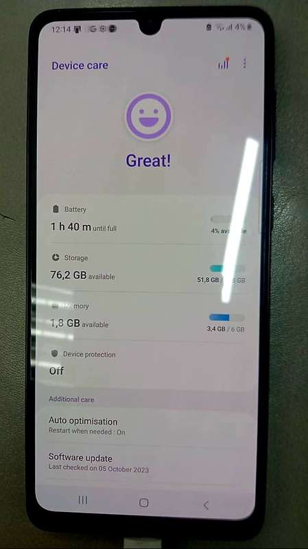 Samsung A33 5G 128GB 6GB RAM - Awesome Black