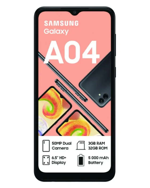 Samsung A04 32GB - Black