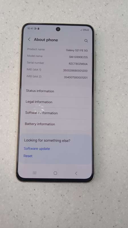 [Late Entry] Samsung Galaxy S21 FE 128GB - Olive *Mint condition*