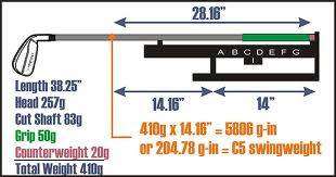 Golf Swing Weight Scale