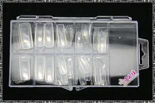 Clear Nail Tips with Tip Box (Full Nails âÃÂà100pcs)