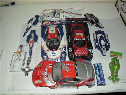 SLOT CAR BODIES 1/24 AND 1/32 SCALE