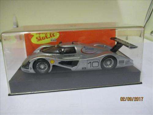 1/32 SCALE SLOTIT SLOT CAR AUDI R8C 1999 LE MANS TEST NO 9
