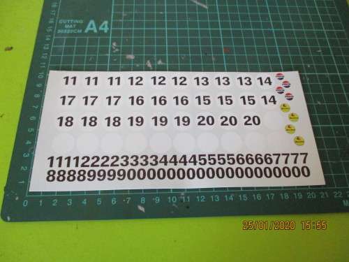 1/32 SCALE WATERSLIDE DECALS
