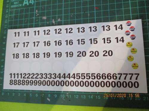 1/32 SCALE WATERSLIDE DECALS