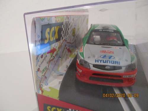 1/32 SCALE SCX SLOT CAR HYUNDAI ACCENT WRC