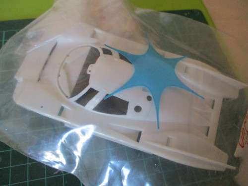 1/32 SCALE SLOTIT  SLOT CAR BODY AND CHASIS (LANCIA LC2)