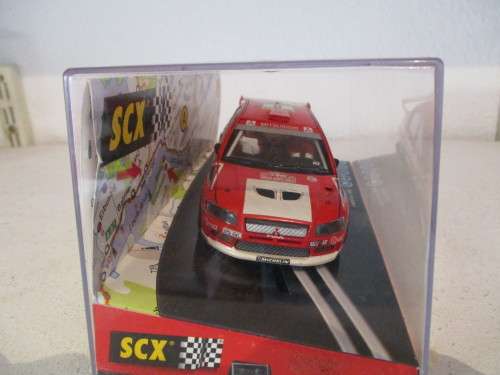 1/32 SCALE SCX SLOT CAR MITSUBISHI LANCER EVO 7 WRC