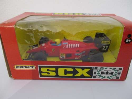 1/32 SCALE SCX SLOT CAR F1 FERRARI (JEAN ALESI)