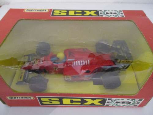 1/32 SCALE SCX SLOT CAR F1 FERRARI (JEAN ALESI)