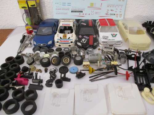 1/32 SCALE SLOT CAR BITS AND PIECES AND ODDS AND ENDS,NINCO,SCX,SCALEXTRIC AND CARRERA.