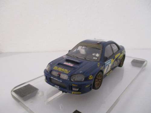 1/32 SCALE SCX SLOT CAR SUBARU IMPREZA WRC