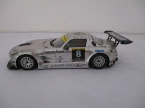 1/32 SCALE SCX SLOT CAR AMG MERC (SPARES OR REPAIRS)