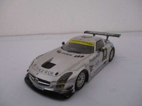 1/32 SCALE SCX SLOT CAR AMG MERC (SPARES OR REPAIRS)
