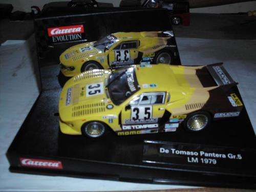 1:32 SCALE SLOT CAR - CARRERA DE TOMASO PANTERA GR.5