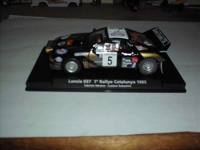 1:32 SCALE SLOT CAR - FLY LANCIA 037 RALLYE CATALUNYA 1985