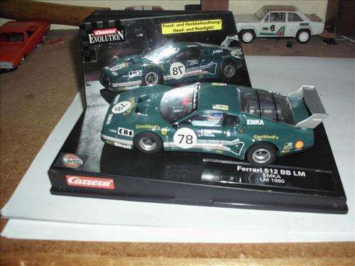 1:32 SCALE SLOT CAR - CARRERA FERRARI 512 BB LM