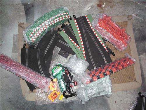 1:32 SCALE SLOT CAR SCX TRACKS AND ACCESSORIES