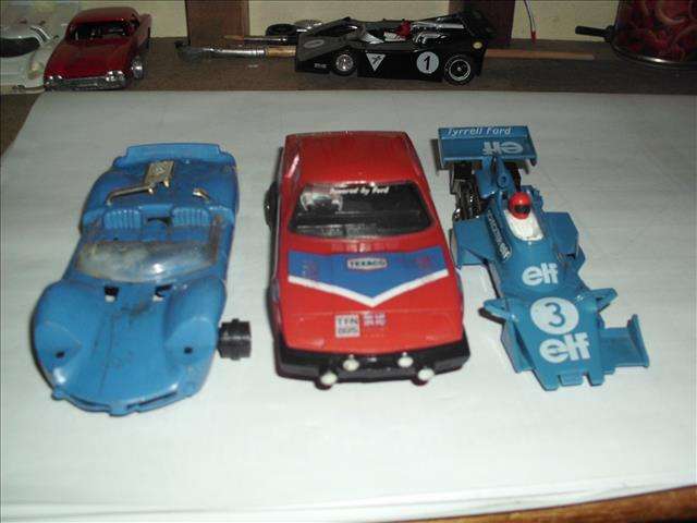 1:32 SCALE SLOT CAR - SCALEXTRIC BODIES x 3