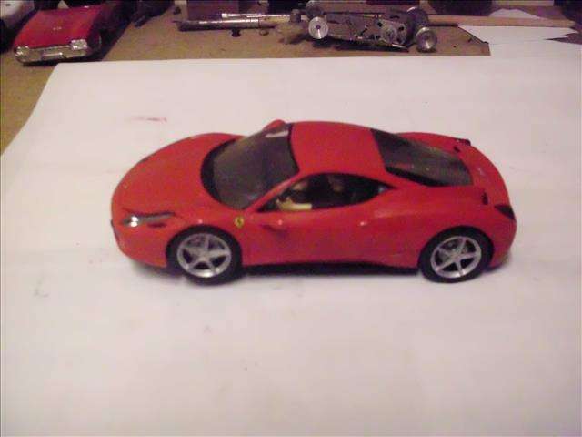 1:32 SCALE SLOT CAR - CARRERA FERRARI 458 ITALIA WITH LIGHTS