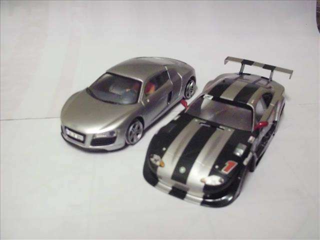 1:32 SCALE SLOT CAR BODY x 1 & BODY, CHASSIS & MOTOR x1
