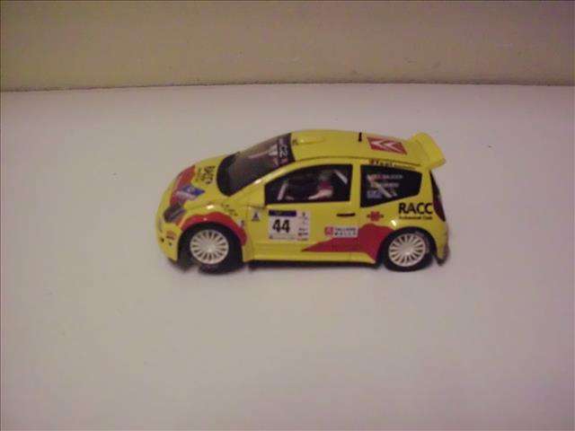 132 SCALE SCX SLOT CAR CITROEN C2 WITH LIGHTS