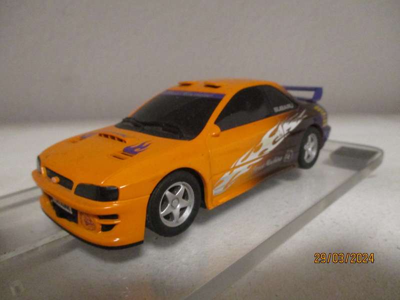 1/32 SCALE HORNBY SLOT CAR SUBARU IMPREZA WRC